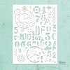 Mintay - Decorative Stencil - Mixed 10