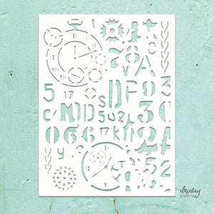 Mintay - Decorative Stencil - Mixed 10