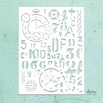 Mintay - Decorative Stencil - Mixed 10