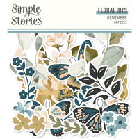 Simple Stories - Remember Floral Bits