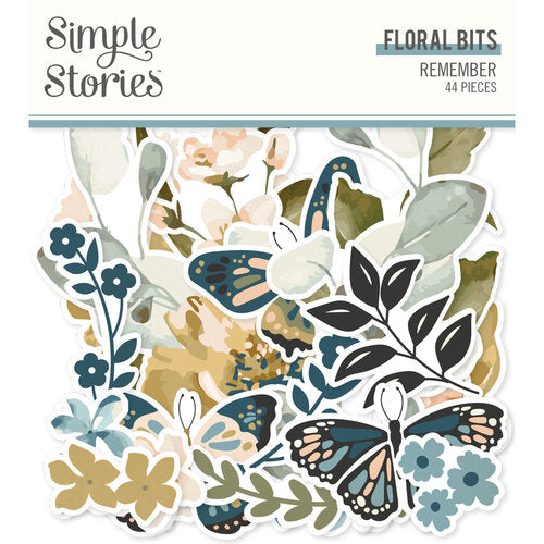 Simple Stories - Remember Floral Bits