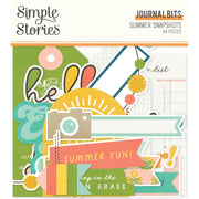 Simple Stories - Summer Snapshots Journal Bits 44/Pkg