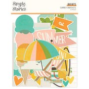 Simple Stories - Summer Snapshots Big Bits 15/Pkg