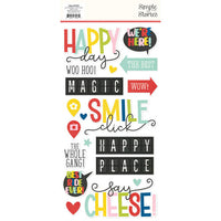 Simple Stories - Say Cheese Magic - Foam Stickers 37/Pkg