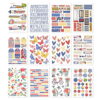 Simple Stories - Simple Vintage Linen Market - Sticker Book