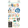 Simple Stories - Fur Baby Dog Foam Stickers