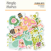 Simple Stories - Tea Garden Floral Bits 78/Pkg (Copy)