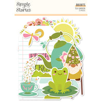 Simple Stories - Tea Garden Big Bits 23/Pkg