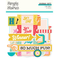 Simple Stories - Fun Times Journal Bits 51/Pkg