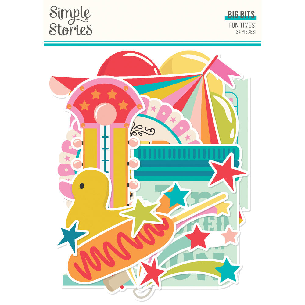 Simple Stories - Fun Times Big Bits 24/Pkg