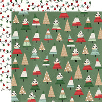Simple Stories - All Wrapped Up Paper - Twinkle Lights