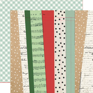 Simple Stories - All Wrapped Up Paper - Warm Wishes