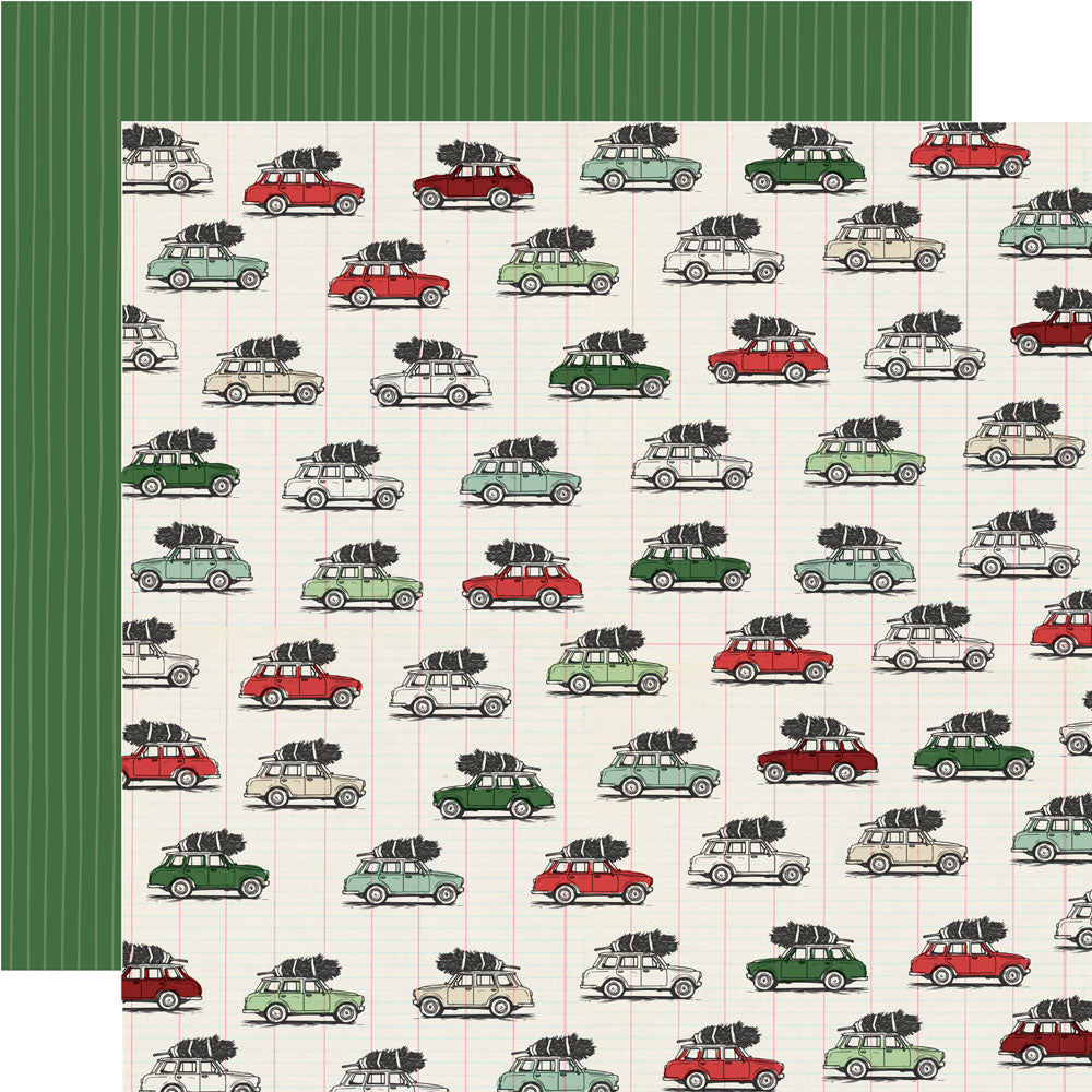 Simple Stories - All Wrapped Up Paper - Oh, What Fun!