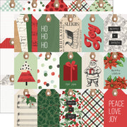 Simple Stories - All Wrapped Up Paper - Tag Elements