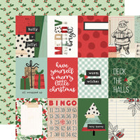 Simple Stories - All Wrapped Up Paper - 3X4 Elements