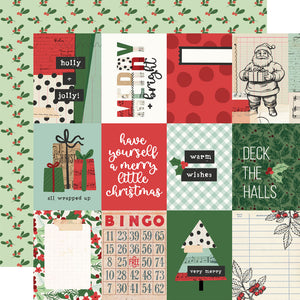 Simple Stories - All Wrapped Up Paper - 3X4 Elements