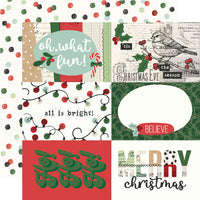Simple Stories - All Wrapped Up Paper - 4X6 Elements