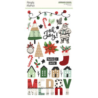 Simple Stories - All Wrapped Up Chipboard Stickers 6x12"