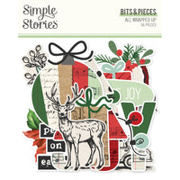 Simple Stories - All Wrapped Up Bits & Pieces 56/Pkg