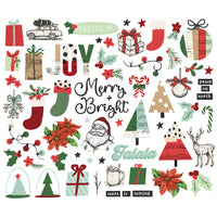 Simple Stories - All Wrapped Up Bits & Pieces 56/Pkg