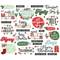 Simple Stories - All Wrapped Up Sentiment Bits 45/Pkg