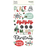 Simple Stories - All Wrapped Up Foam Stickers 39/Pkg