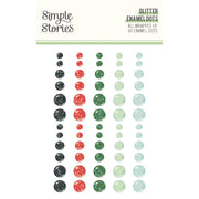Simple Stories - All Wrapped Up Glitter Enamel Dots