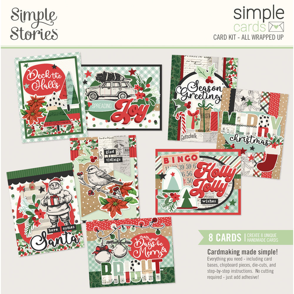 Simple Stories - All Wrapped Up - Simple Cards Card Kit