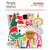 Simple Stories - Hard Candy Christmas Bits & Pieces 62/Pkg