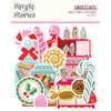 Simple Stories - Hard Candy Christmas Sweet Bits 84/Pkg