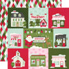 Simple Stories - Kringle & Co Paper - 3x4/ 4x4/4x6 Elements