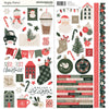 Simple Stories - Mistletoe & Holly 12x12 Cardstock Stickers Icons