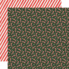Simple Stories - Mistletoe & Holly Paper - Peppermint Dreams