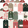 Simple Stories - Mistletoe & Holly Paper - Tag Elements