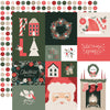 Simple Stories - Mistletoe & Holly Paper - Combo Elements