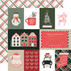 Simple Stories - Mistletoe & Holly Paper - 3x4/4x6 Elements