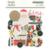 Simple Stories - Mistletoe & Holly Chipboard Pieces