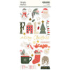Simple Stories - Mistletoe & Holly Foam Stickers