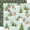 Simple Stories - Simple Vintage Evergreen Memories Paper - Fresh Snow