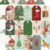 Simple Stories - Simple Vintage Evergreen Memories Paper - Tag Elements
