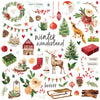 Simple Stories - Simple Vintage Evergreen Memories Chipboard Pieces