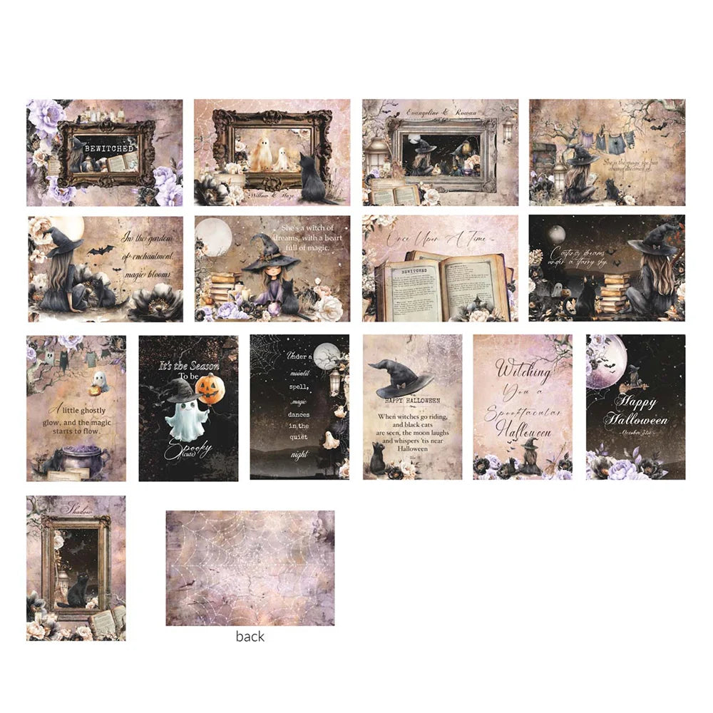 Prima - Bewitched 4x6 Journaling Cards 45/Pkg