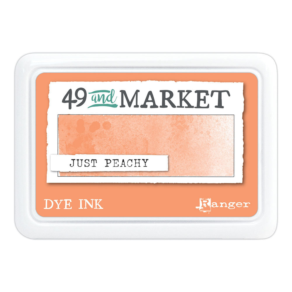 49 and Market Dye Ink Pad - Just Peachy