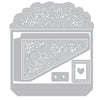 Sizzix Thinlits Dies Set By 49 And Market 10/Pkg - Laced Folio