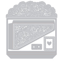 Sizzix Thinlits Dies Set By 49 And Market 10/Pkg - Laced Folio