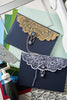Sizzix Thinlits Dies Set By 49 And Market 10/Pkg - Laced Folio