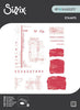 Sizzix - 49 and Market Collection - Clear Photopolymer Stamps - Wings and Things