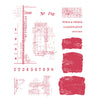 Sizzix - 49 and Market Collection - Clear Photopolymer Stamps - Wings and Things