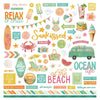 Photo Play - Salt & Sea Element Sticker Sheet - 12x12