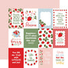 Echo Park - Strawberry Fields Paper - 3x4 Journaling Cards
